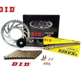 Resim Zincir Dişli Seti Suzukı Gsx-r 1000r 1000 Cc 2017-2020 / Suzukı / Gsx-r 1000r / 1000cc / Zincir: Dıd-525vx3 Gold -120 / Ön Dişli: Jt 17t / Arka Dişli: Sunstar 45t / 2017-2018-2019-2020-2021 