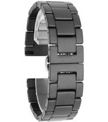 Resim Gear S2 20mm Mat Seramik Metal Zore Kordon-parlak Siyah 