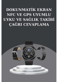 Resim Yeni Nesil Akıllı Saat Ve Bluetooth Kulaklık Titreşim Bildirimleri Uyku Takibi 
