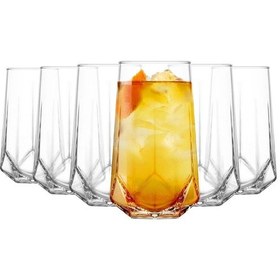 Resim Lav Valeria Su Bardak - Su Meşrubat Bardağı 6 Lı 460 Cc.vlr374 