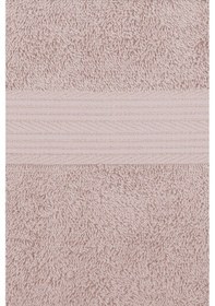 Resim Büyük Battal Boy 2'li Set Banyo Ve Hamam Havlusu %100 Pamuklu Denis Pudra 