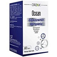 Resim Orzax Ocean Glukozamin Komplex Takviye Edici Gıda 60 Tablet 