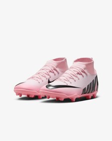 Resim Nıke Jr. Mercurial Superfly 9 Club Çocuk Kramponu Dar Kalıp Dj5959-601 Pembe 