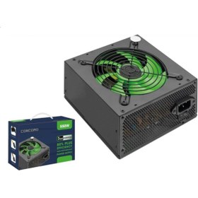 Resim Concord C-881 550 W 12 Cm Fanlı 80% Plus Güç Kaynağı 