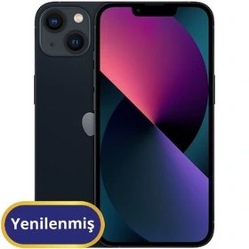 Resim Apple iPhone 13 Yenilenmiş TR Garanti | 256 GB Siyah 