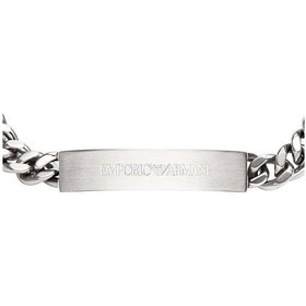 Resim Emporio Armani Ajegs3304-040 Erkek Bileklik Gri 