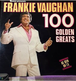 Resim Frankie Vaughan - 100 Golden Greats Ronco 2lp Set Uk Press Vinyl 
