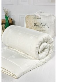 Resim Pierre Cardin Yün Yorgan King Size Beyaz 