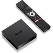 Resim Nokia Tv Box 8000 Black TV Streaming Box 4K Uhd Android Siyah 