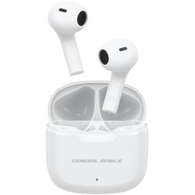 Resim General Mobile GM Pods 3 Kablosuz Bluetooth Kulaklık Beyaz 
