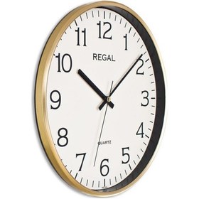 Resim Regal 0250 Gı Ince Çerçeve Slim Duvar Saati 