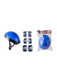 Resim F-Sports Kask Dizlik Dirseklik Koruyucu Set Paten Scooter Kay Kay 
