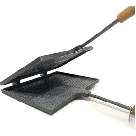 Resim Taşhan Ocak Üstü İç - Dış Granit Mega Tost Makinesi 