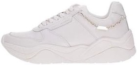 Resim Armani Exchange Logolu Hakiki Deri Kalın Taban Sneaker Ayakkabı Bayan AYAKKABI XW001617 AF17443 M0107 