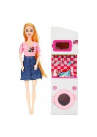 Resim Sunman-alisha Bebek Ve Mutfak Oyun Seti 