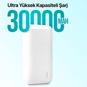 Resim Ttec Recharger Ultra Akım Korumalı 30.000 Mah Powerbank 