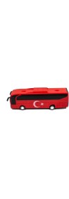 Resim Mixoyuncak Oyuncak Otobüs Sürtmeli Kırmızı 22 cm 
