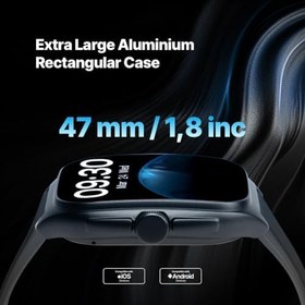 Resim ttec Tempus Pro 47mm Kavisli AMOLED Ekranlı Dikdörtgen Alüminyum Kasa 2SW07 
