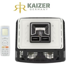 Resim Kaızer Germany 12 Volt Araç Park Kliması 8000 Btu 