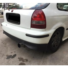 Resim Honda Civic Hb Arka Ek Mat Siyah Plastik Karlık 1996-2001 
