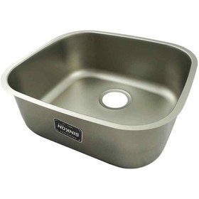 Resim Kulvaravm 304 Çelik 40 x 45 Keten Dokulu Geniş Delikli Eviye 