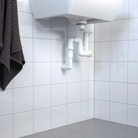 Resim Tek Hazneli Lavabo Sifonu 