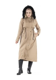 Resim İçi Peluş Mont-vizon-2453-vizon Vizon 