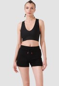 Resim Superstacy June Siyah Spor Şort 