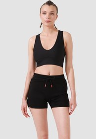 Resim Superstacy June Siyah Spor Şort 