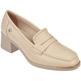 Resim Pullman 5,5 Cm Topuklu Kadın Ayakkabı Mf-400 Bej-bej Bej 