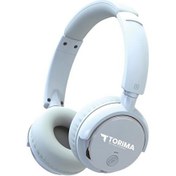 Resim HD-20 Mavi Kafa Üstü Kablosuz Bluetooth Kulaklık | Torima Torima