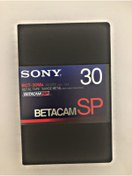 Resim Sony Betacam Sp 30ma Profesyonel Kaset 