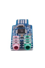 Resim Harici Ses Kartı Cm108 Hoparlör Mikrofon Girişi 