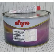 Resim Dyo 2500 Polyester Macun Sarı 2.7 Kg 3/1 Celik Macun 