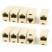 Resim 25Adet Adsl Kablo Uzatma Aparatı Rj45 Ek Cat5 Cat6 Ara 