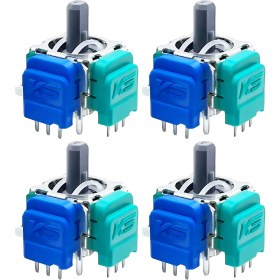 Resim Pop Konsol 4 Adet Xbox One Hall Effect Analog Motor Xbox Kol Joystick Tamiri Xbox One Yedek Parça 