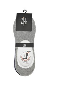 Resim Ziya Erkek Bambu Sneakers Babet 6'lı Çorap Siyah X3 13173Z033 Siyah 
