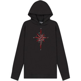 Resim ZERO ONE FIVE UNISEX SWEATSHIRT HDRUFW234CAP Siyah 