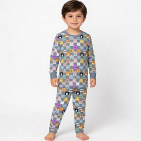 Resim 1.0 Tog Wild Friends Pijama Takımı - 9-12 Ay 