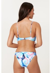 Resim Pierre Cardin Askılı Büstiyer Bikini Takım 217203 Batik Desenli Çok Renkli 