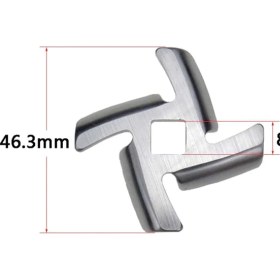 Resim Zayrok Braun G1500 Et Kıyma Makinası Bıçağı 