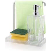 Resim Primanova Luna Mutfak Sıvı Sabunluk-şeffaf M-e56-16 