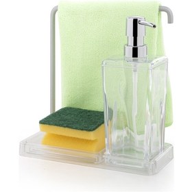 Resim Primanova Luna Mutfak Sıvı Sabunluk-şeffaf M-e56-16 