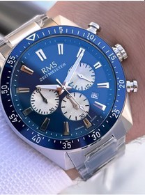 Resim Rms Romanson Çelik Kasa & Kordon 5 Atm Suya Dayanıklı 2 Yıl Garantili Erkek Kol Saati Ag1635.03 Gri 