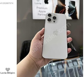 Resim Apple iPhone 15 Pro Max İkinci El TR | 256 GB | Beyaz 