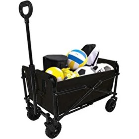Resim Kiwi KFW-390 Katlanır Portatif Taşıma Aracı Kamp,piknik,plaj, Pazar, Market Koli, Yük,paket El Arabası 