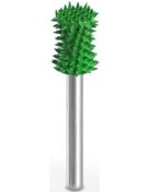 Resim Saburtooth 18cc14-50 İç Bükey Tam Kaplı Törpü 6.35 Mm Kalın Diş Sap:3.2 Mm 