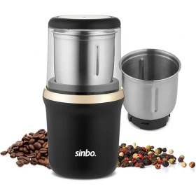 Resim Sinbo SCM-2982 Elektrikli Kahve ve Baharat Öğütücü Paslanmaz Çelik ile Şık Görünüm ve 100 gr Kapasite 