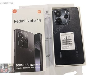 Resim Xiaomi Redmi Note 14 İkinci El TR | 256 GB | Siyah 