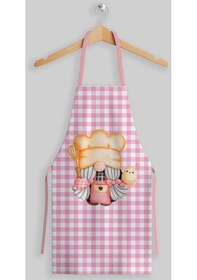 Resim Ays Home Pötikareli 2'li Anne Çocuk Mutfak Önlüğü Seti 